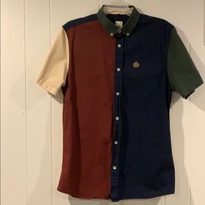 Multicolor River Island short sleeve button up
